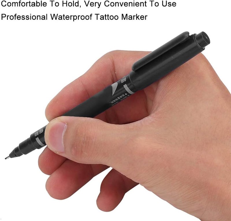 woobles Tattoo Marker, A Box Of Ten Double-Headed Cutting Pens For Tattoo Marks (#1) - Image 4